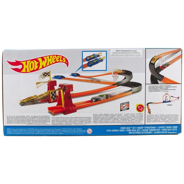 Hot Wheels Motor Yarışcıları Turbo Yarış Oyun Seti