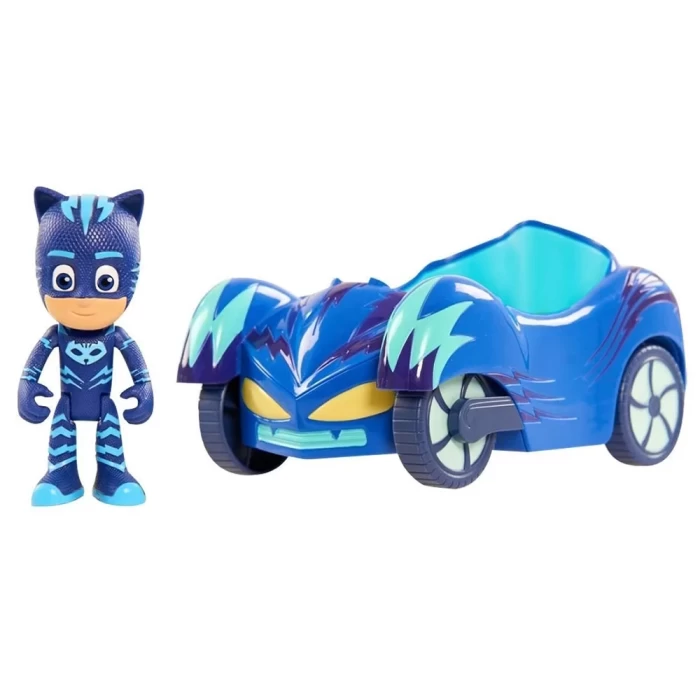 PJ Maskeliler Cat Boy Figür ve Araç Seti