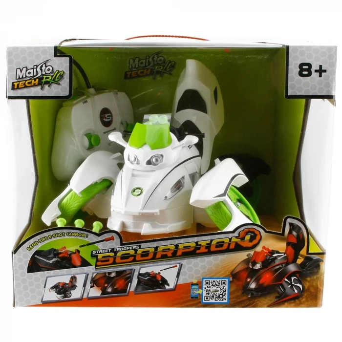 Maisto Street Troopers Scorpion R/C Beyaz Uzaktan Kumandalı
