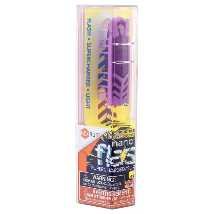 NECO TOYS Hexbug Flash Nano Tekli Paket Mor