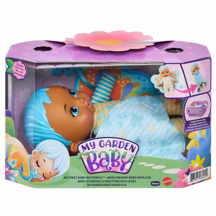 My Garden Baby İlk Kelebek Bebeğim Mavi Saçlı Bebek