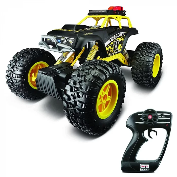 Maisto Rock Crawler 3XL Kumandalı Araba - Sarı