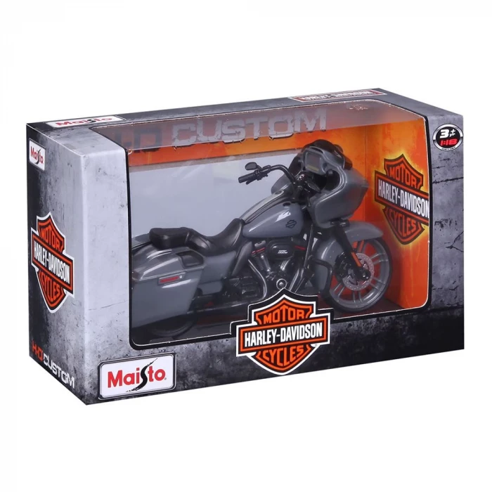 1:18 2018 Harley-Davidson CVO Road Glide Model Motor Seri 40