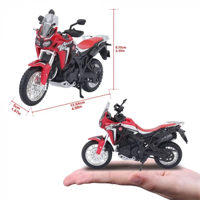 1:18 Honda Africa Twin DCT Model Motor Kırmızı 39030-02