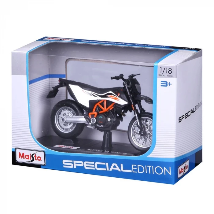Maisto 1:18 KTM 690 SMC R Model Motor 34007