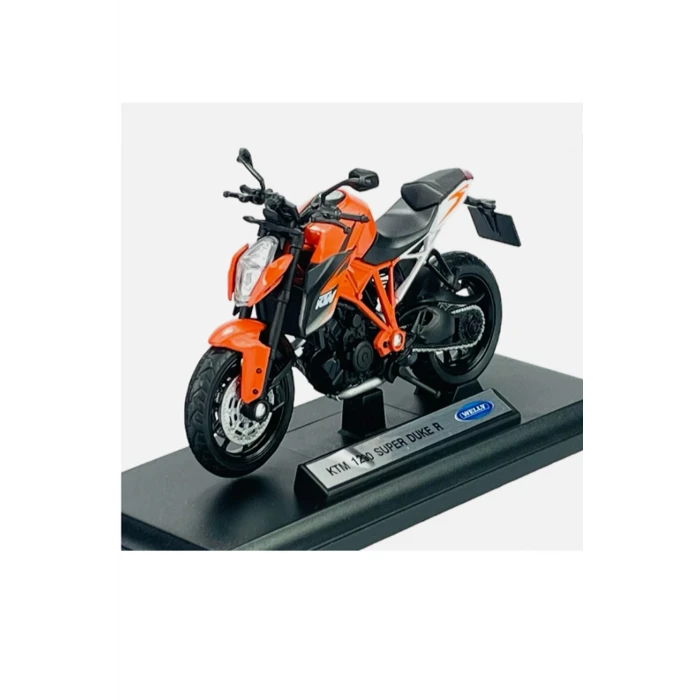 Welly 1:18 KTM 1290 Super Duke R Model Motorsiklet