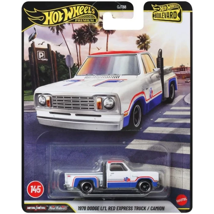 Hot Wheels Boulevard Premium Araçlar 1978 DODGE LIL RED EXPRESS TRUCK/CAMION GJT68 - JHW27