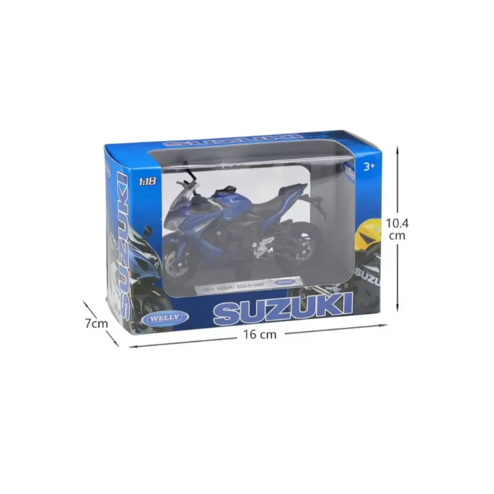 Welly 2017 Suzuki GSX-S1000F 1:18