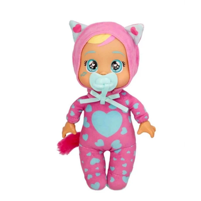 Cry Babies Ağlayan Yumuş Bebekler-Mor Tulumlu Millie