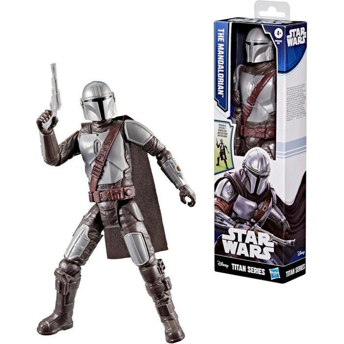 Star Wars Hasbro Titan Serisi Mandalorian Aksiyon Figürü 30 cm
