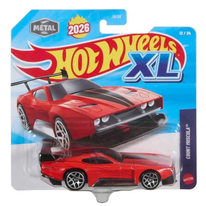 Hot Wheels XL Diecast Araba Tekli Paket 1:43 Count Muscula JKL14