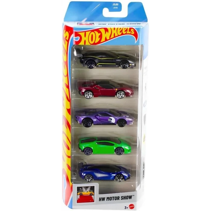 Hot Wheels Araba Seti HW MOTOR SHOW JBJ89