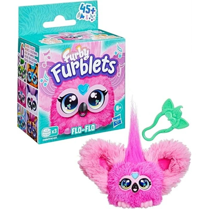 Furby Furblets Flo-Flo Elektronik Mini Peluş 45+ Sesli 6+ Yaş