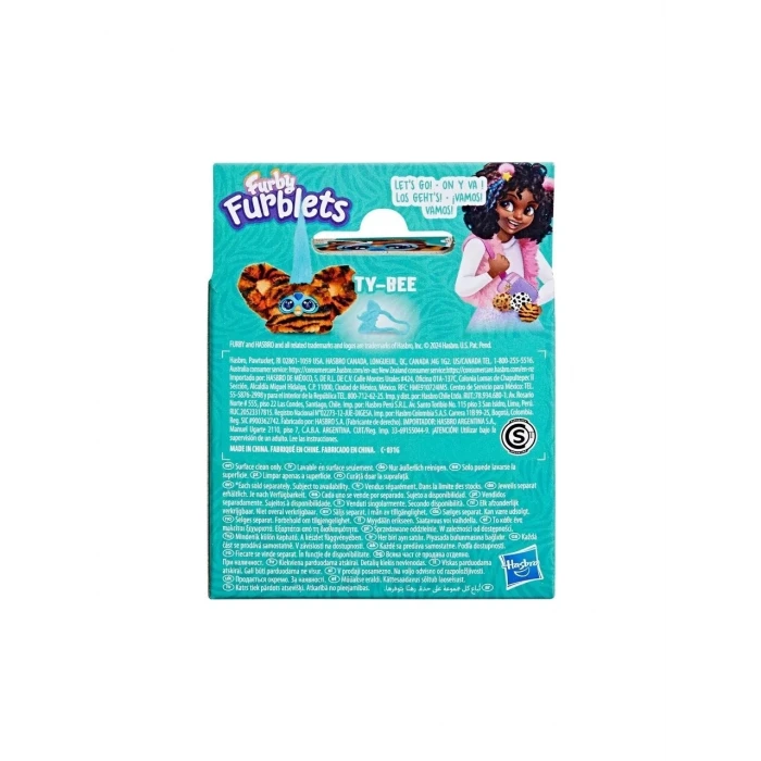 Furby Furblets  TY-BEE Elektronik Mini Peluş 45+ Sesli 6+ Yaş