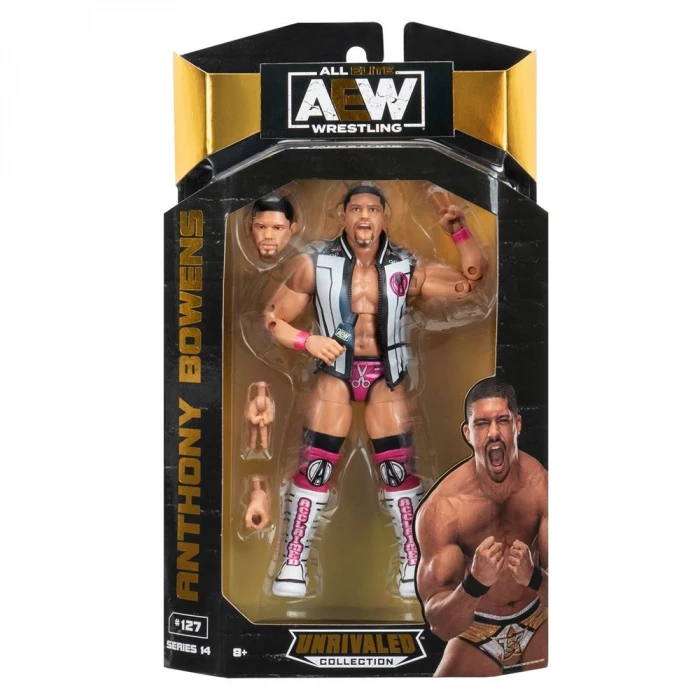AEW Karakterleri Model Aksiyon Figürler S14 Anthony Bowens 127