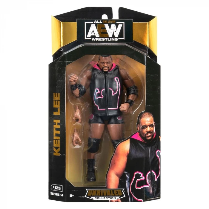 AEW Karakterleri Model Aksiyon Figürler S14 Keith Lee 125