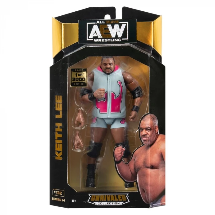 AEW Karakterleri Model Aksiyon Figürler S14 Keith Lee 132
