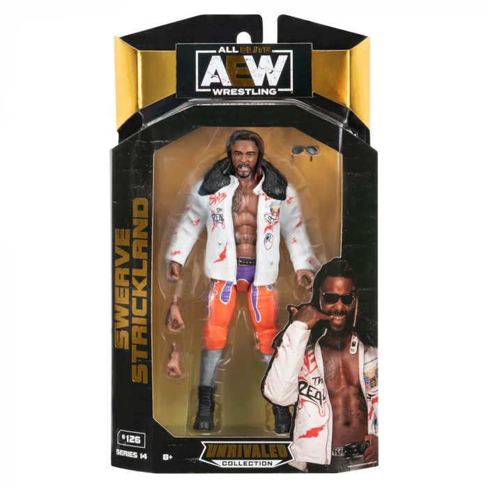 AEW Karakterleri Model Aksiyon Figürler S14 Swerve Strickland 126