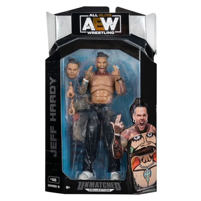AEW Karakterleri Model Aksiyon Figürler S9 Jeff Hardy 66