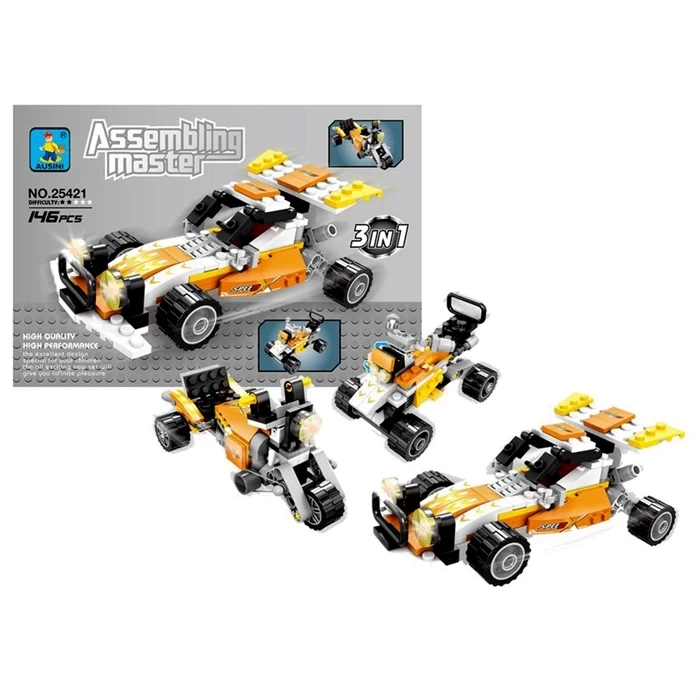 Ausini 146 Parça Yarış Arabası 25421