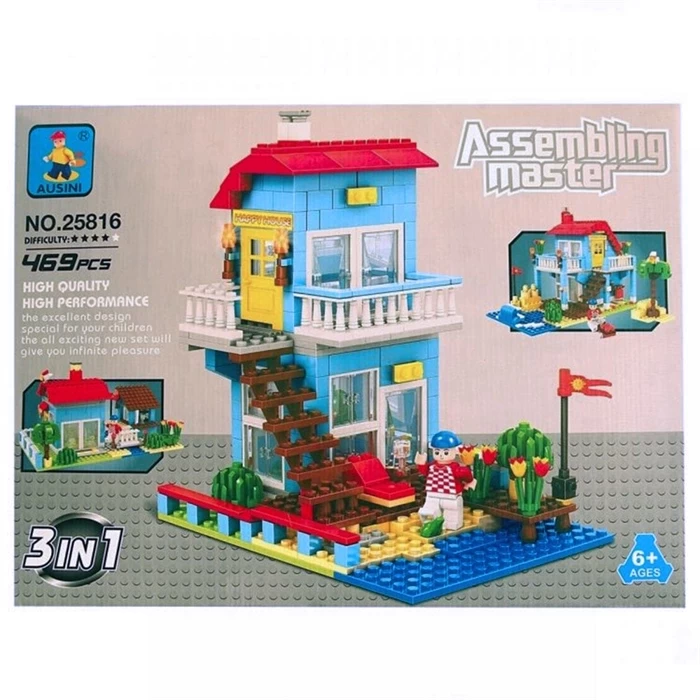 Ausini 469 Parça 3 in1 Set 25816