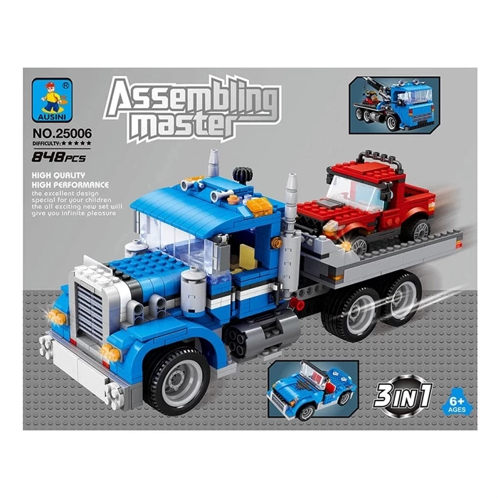 Ausini 848 Parça 3 in1 Set 25006