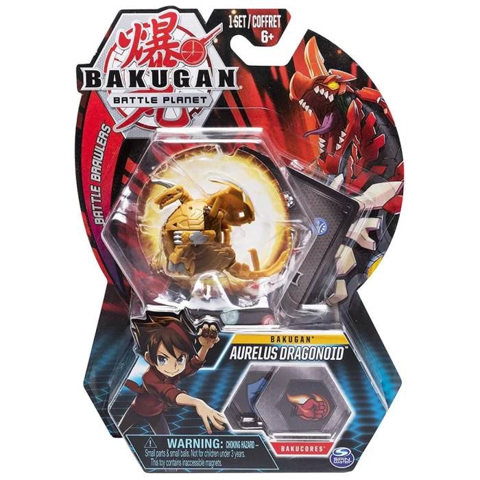 Bakugan Aurelus Dragonoid Tekli Figür