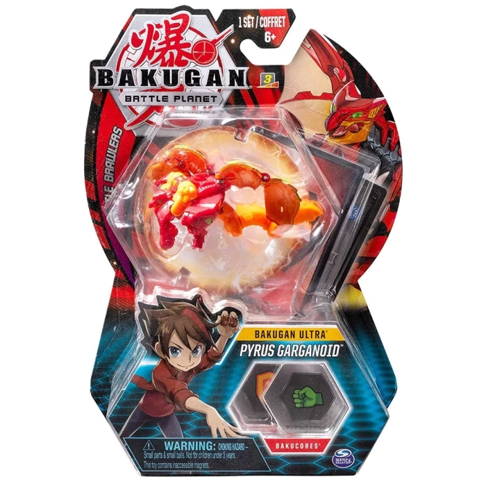 Bakugan Pyrus Garganoid Ultra Figür