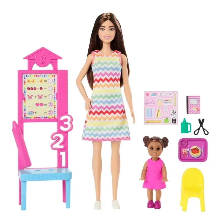 Barbie Bakım Temalı Kariyer Oyun Setleri - Öğretmen JCR76