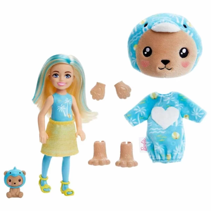 Barbie Chelsea Cutie Reveal Şirin Kostümler Serisi HRK30