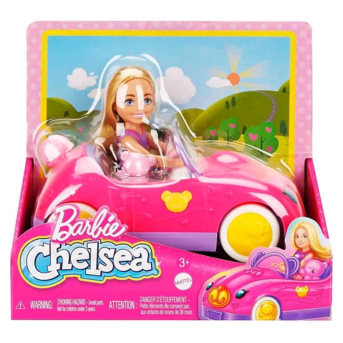 Barbie Chelseanin Ayıcık Temalı Arabası HXN05