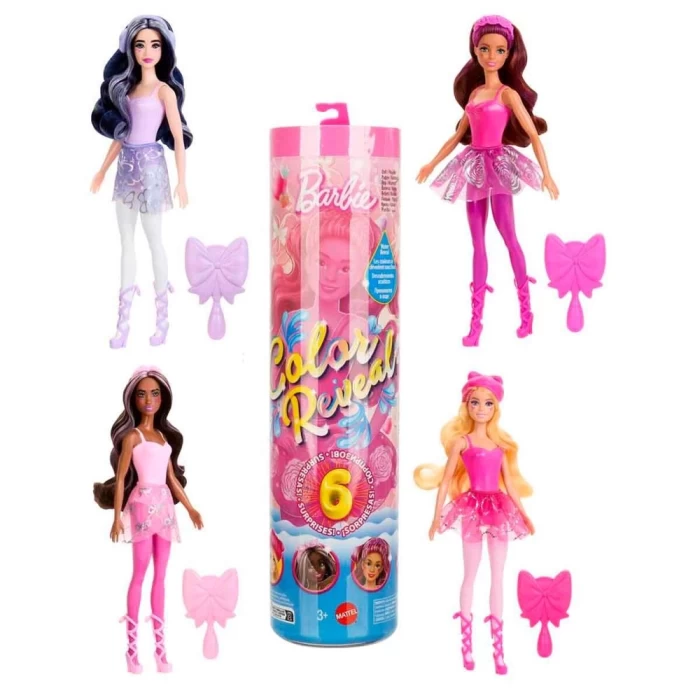 Barbie Color Reveal Renk Değiştiren Balerin Serisi HRK17