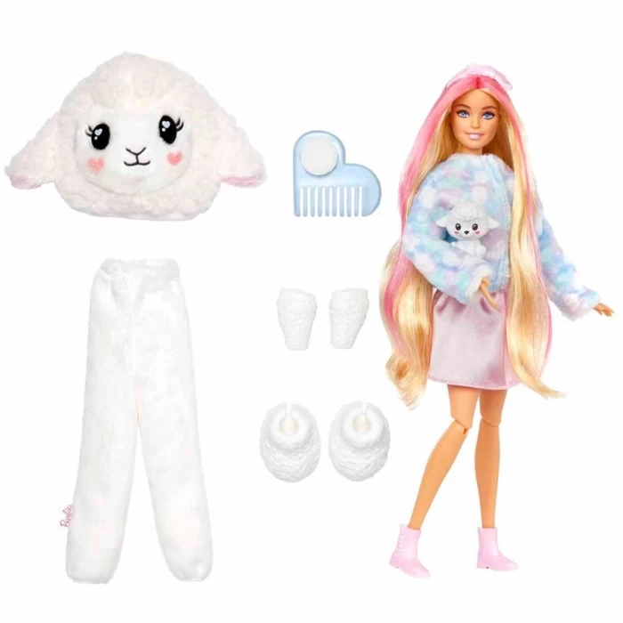 Barbie Cutie Reveal Bebekler Sevimli Kostümler Serisi HKR03