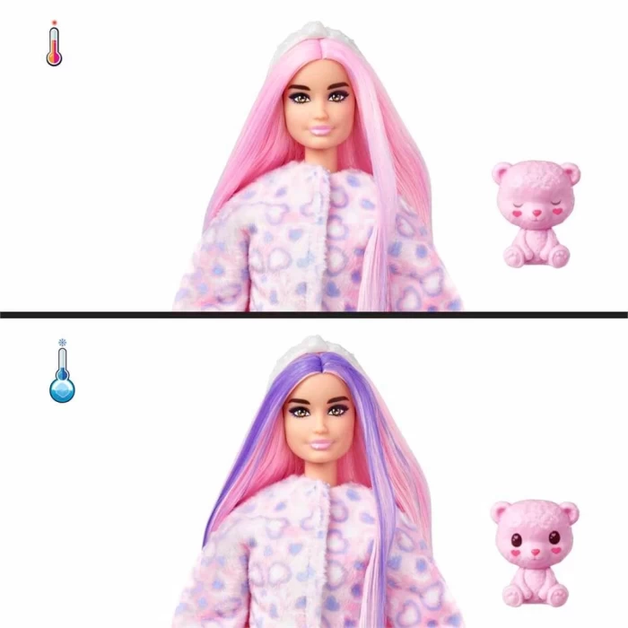 Barbie Cutie Reveal Bebekler Sevimli Kostümler Serisi HKR04