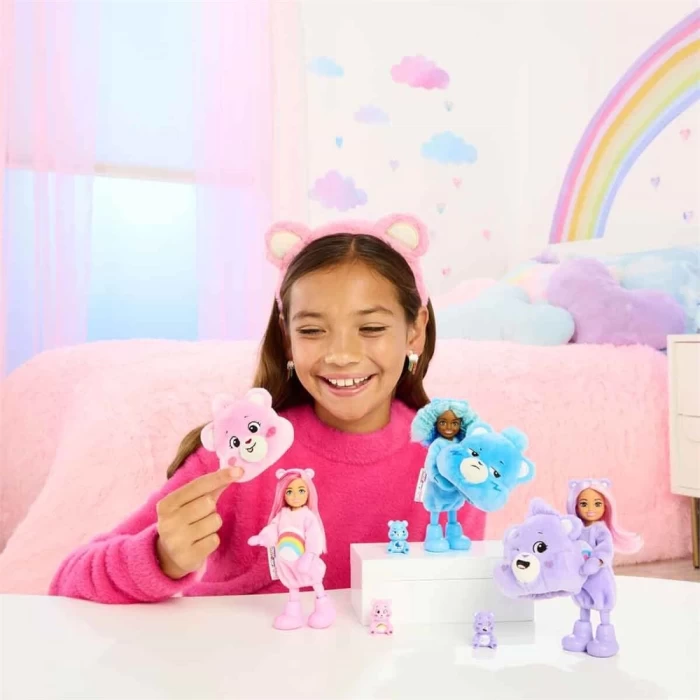 Barbie Cutie Reveal Sevimli Ayıcıklar Bebek Serisi Sürpriz Paket