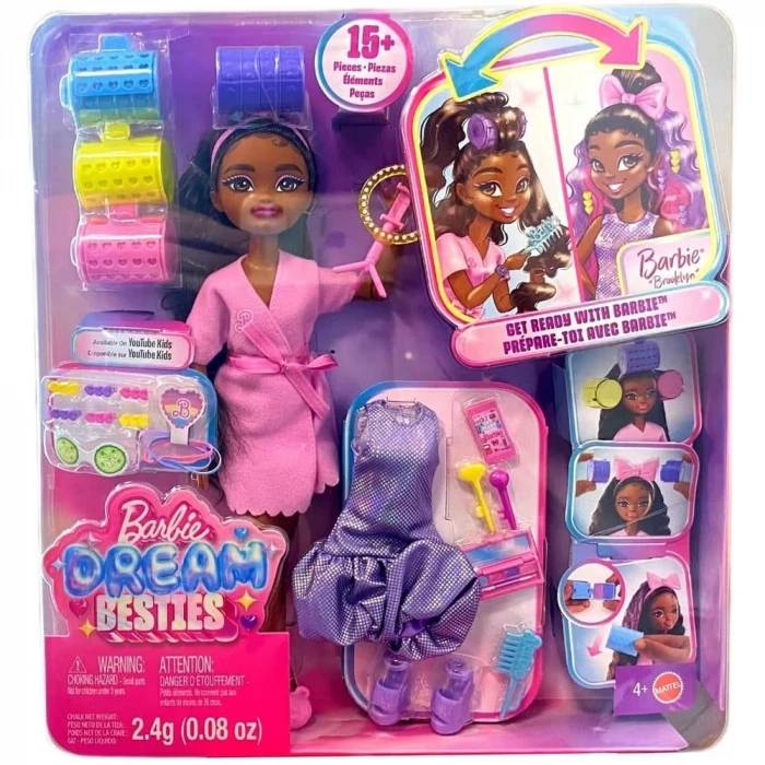 Barbie Dream Besties Brooklyn Bebek ve Aksesuarları JGG39
