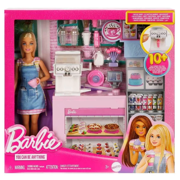 Barbienin Kahve Dükkanı Oyun Seti HXN94