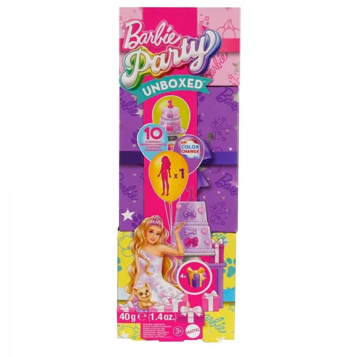 Barbie Parti Paketi Minik Dostumun Doğum Günü Serisi JFG70
