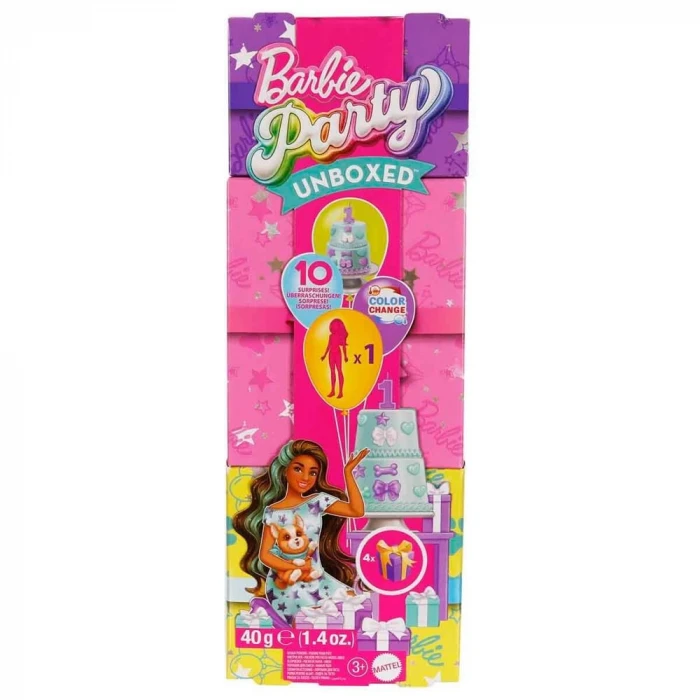 Barbie Parti Paketi Minik Dostumun Doğum Günü Serisi JFG72