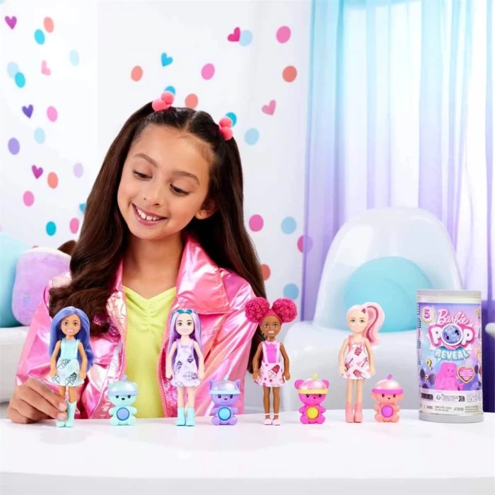 Barbie Pop Reveal Bubble Tea Serisi Chelsea Bebekleri HRK63