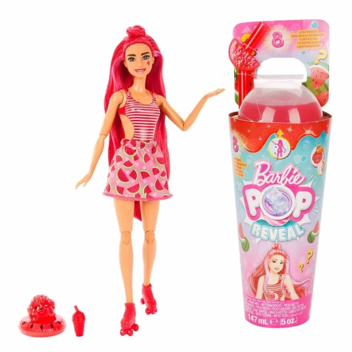 Barbie Pop Reveal Meyve Serisi HNW43 - Watermelon Crush