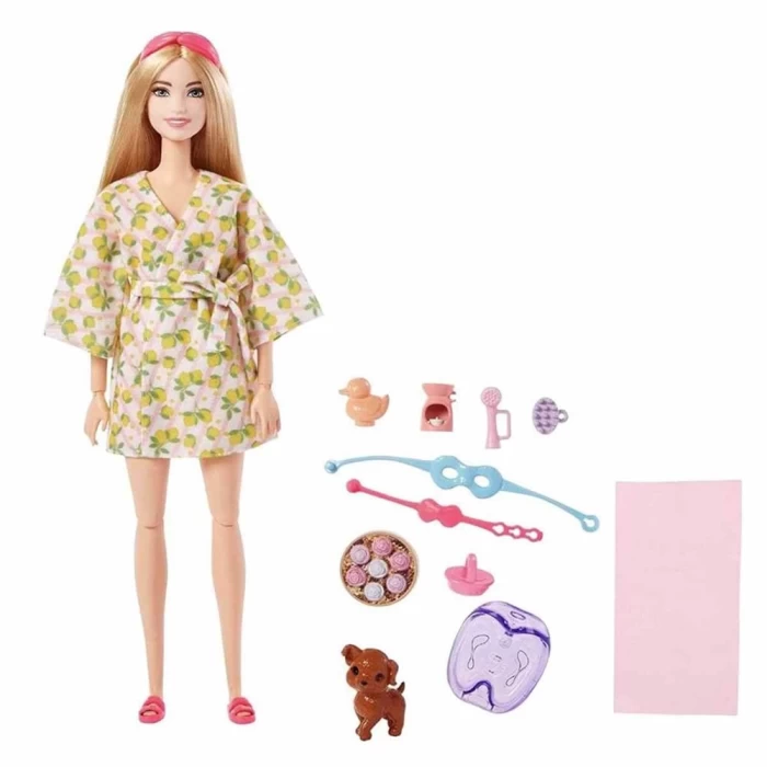 Barbie Spa Günü Bebekleri - Bakım Zamanı HKT90