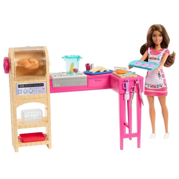 Barbie ve Teresa Mutfak Oyun Seti JCT06