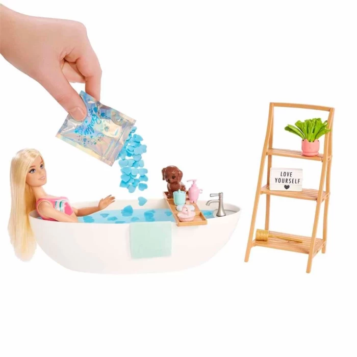 Barbie Wellness Barbienin Spa Günü Oyun Seti HKT92