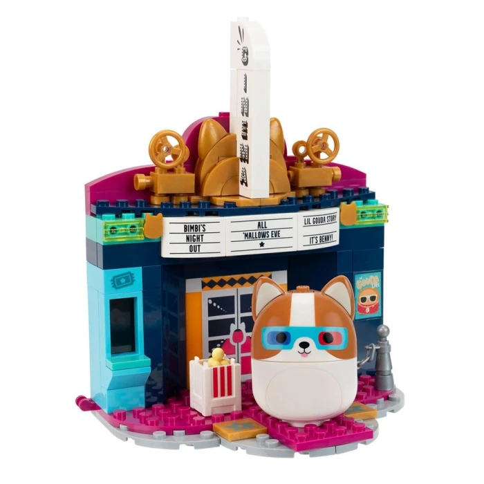 BLDR Squishmallows Oyun Seti - Köpek Reginald Sinemada CNS0093