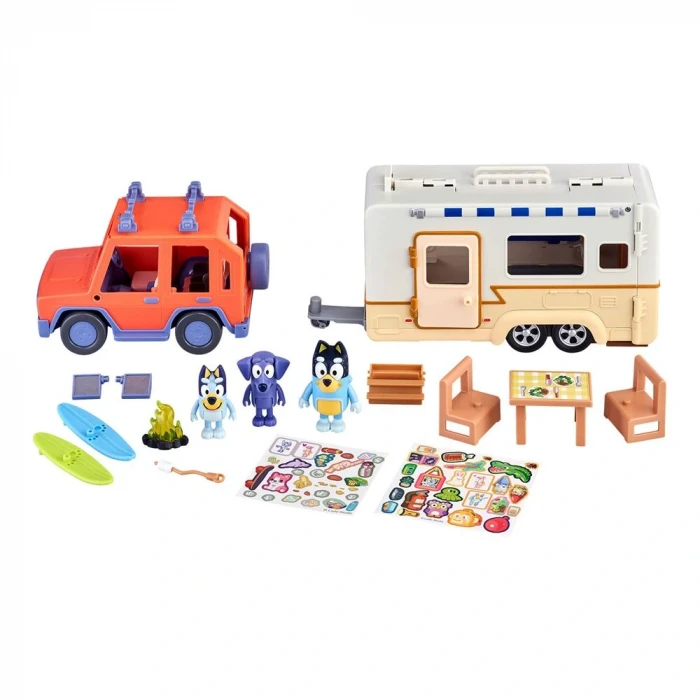 Bluey Karavan Maceraları Büyük Oyun Seti 13096