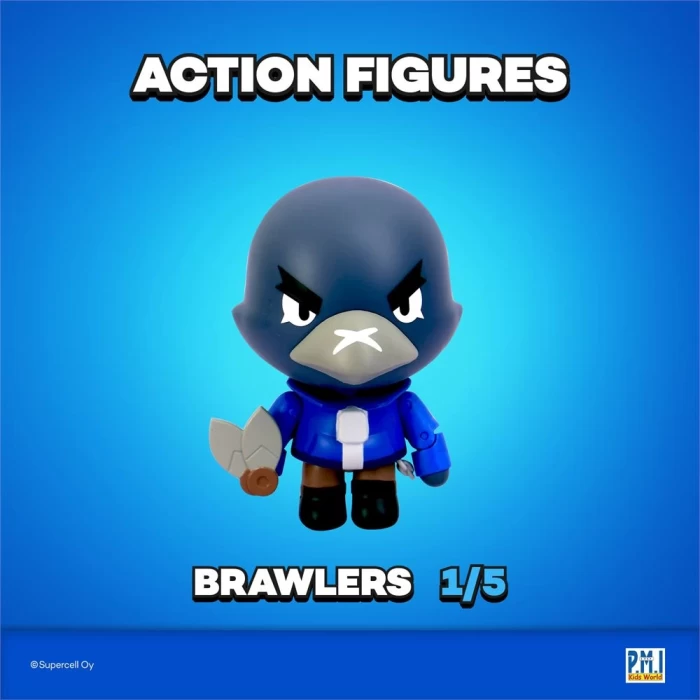 Brawl Stars Tekli Aksiyon Figürü - Crow