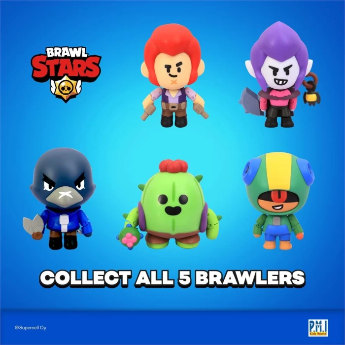 Brawl Stars Tekli Aksiyon Figürü - Crow