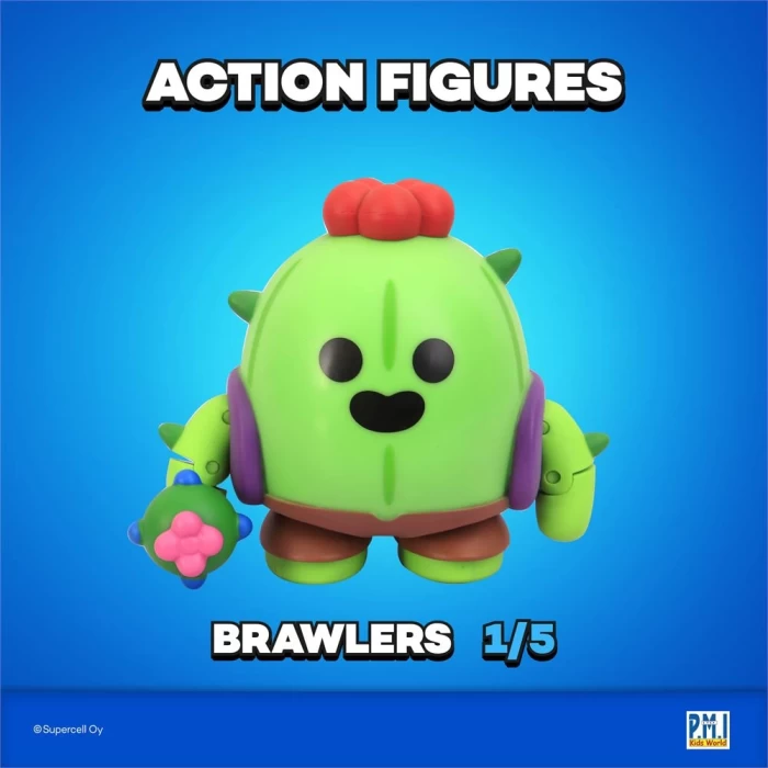 Brawl Stars Tekli Aksiyon Figürü - Spike