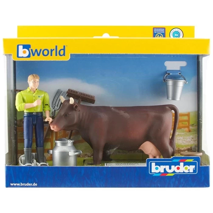 Bruder İnek, Çiftçi ve Aksesuarları